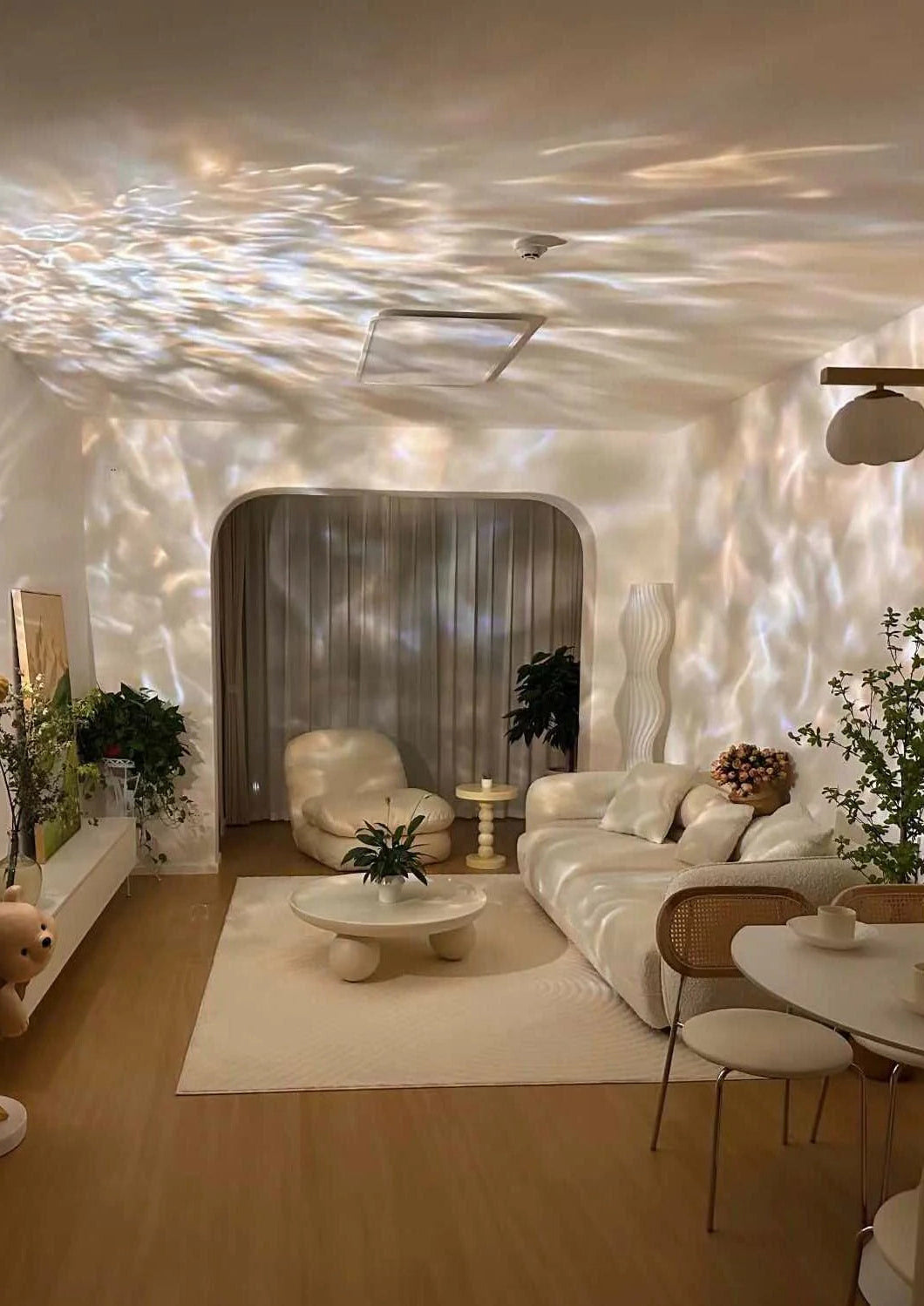 Ripple Projector Decorative Table Lamp - Creative Modern Ambient Night Light