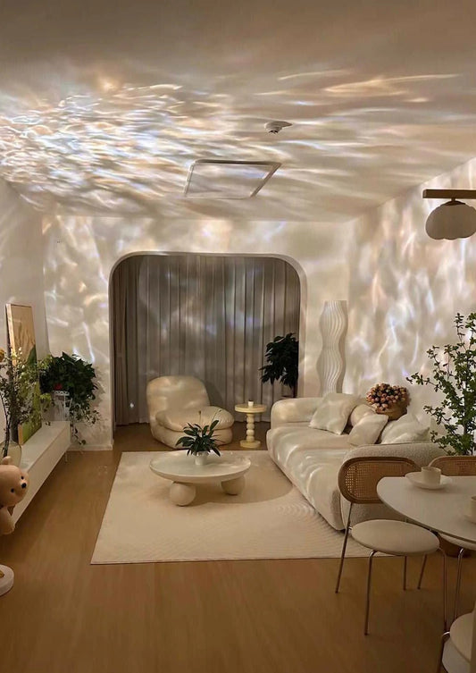 Ripple Projector Decorative Table Lamp - Creative Modern Ambient Night Light