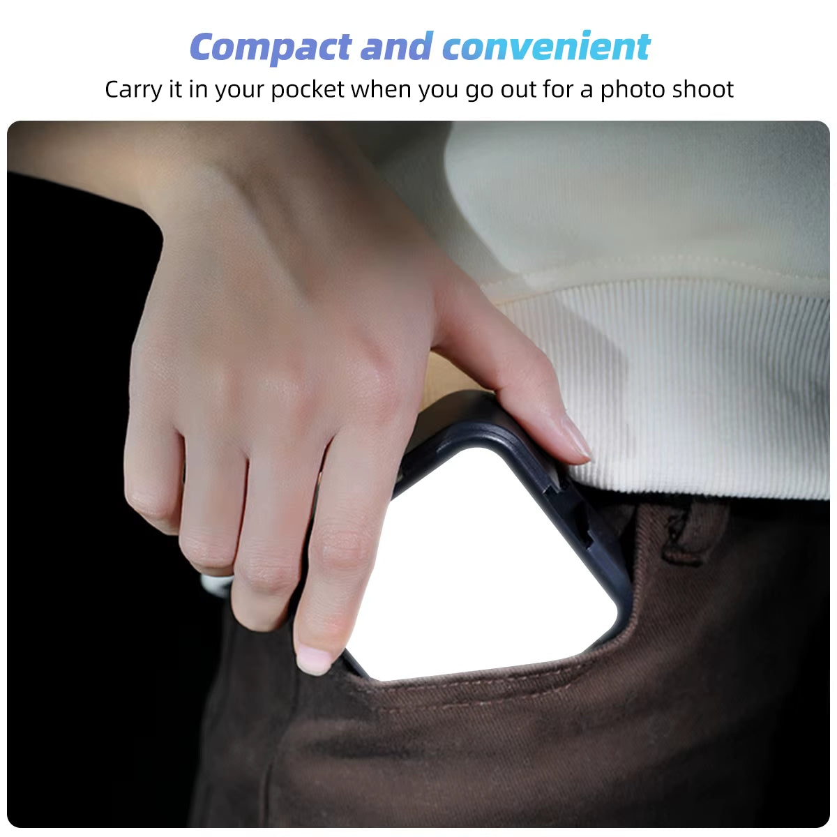 Portable LED Selfie Light for Iphone Samsung Ipad Mobile Phone Laptop Clip Ring Flash Fill Light Photo Video Photography Lamp